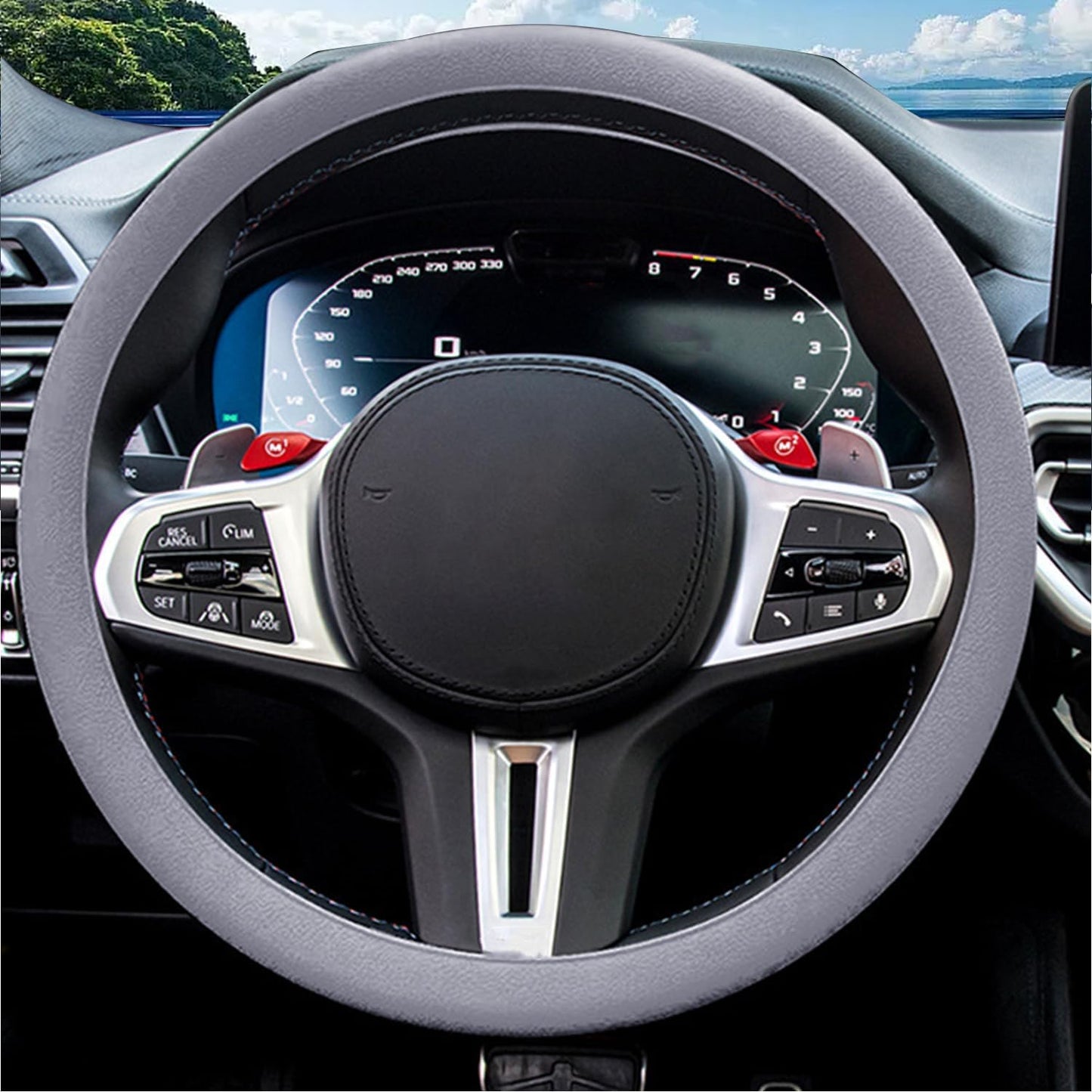 Soft Grip Silicone Wheel Cover – Breathable & All-Season Fit