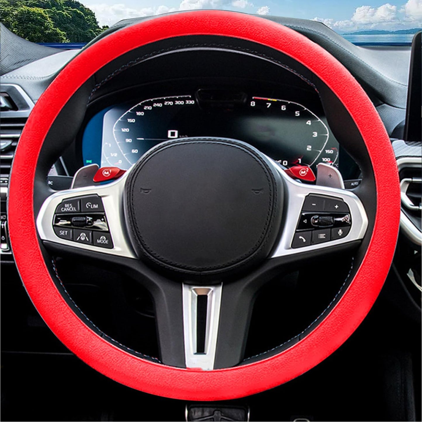 Soft Grip Silicone Wheel Cover – Breathable & All-Season Fit