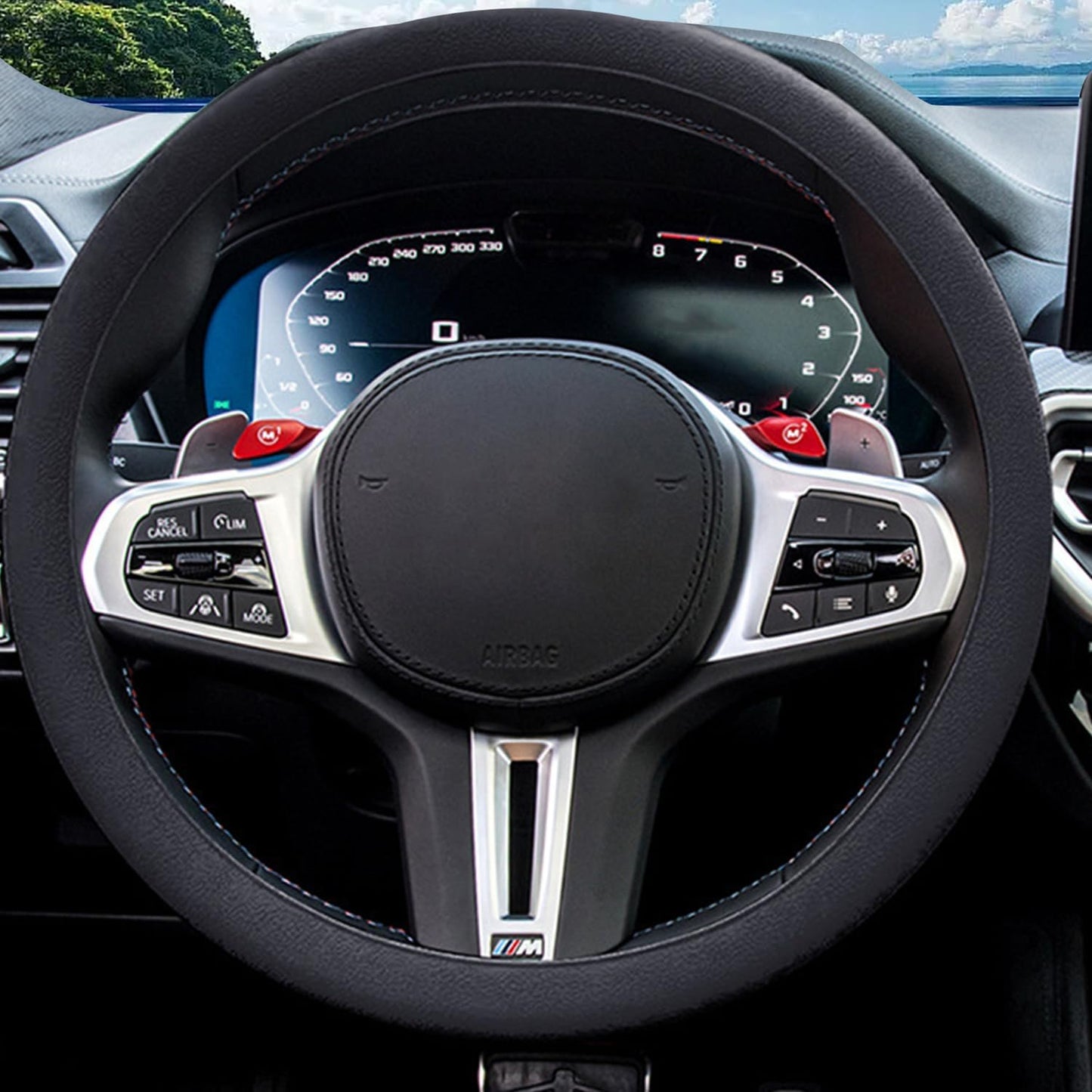 Soft Grip Silicone Wheel Cover – Breathable & All-Season Fit