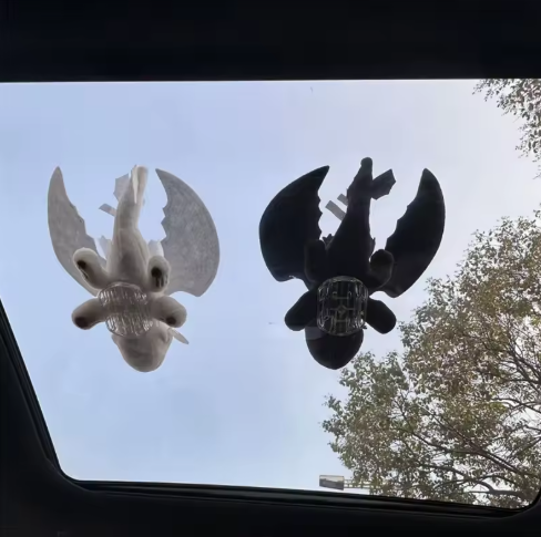 Cute Winged Dragon Plush for Car Decoration