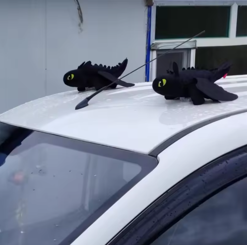 Cute Winged Dragon Plush for Car Decoration