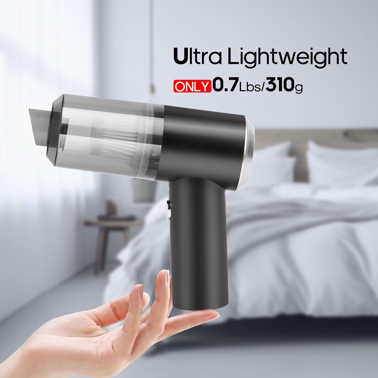 Mini Portable 2-in-1 Vacuum Cleaner