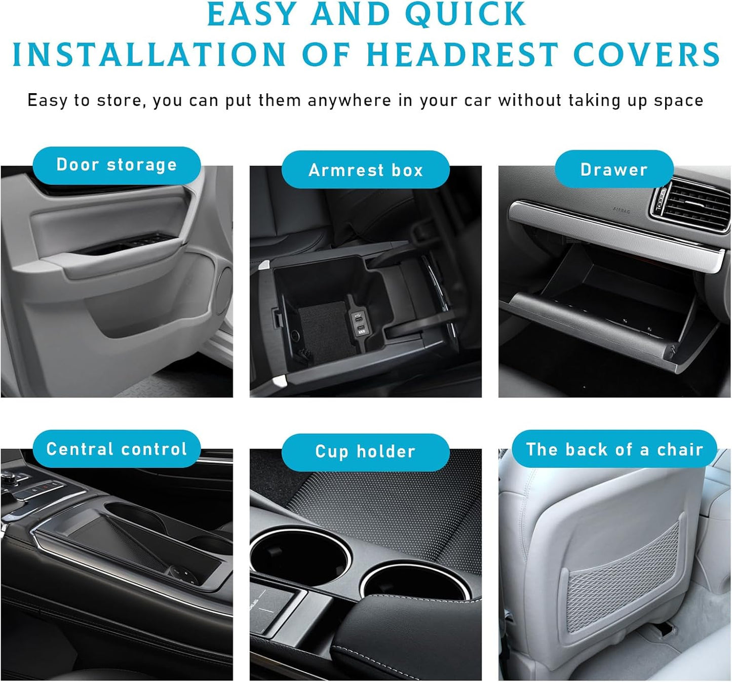 Full Face Car Headrest Balaclava – Prank-Ready & Festive Fun