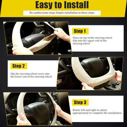 Soft Grip Silicone Wheel Cover – Breathable & All-Season Fit