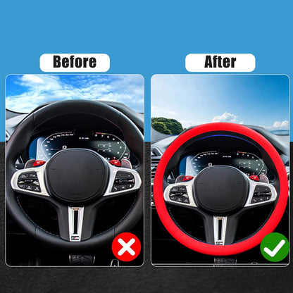 Soft Grip Silicone Wheel Cover – Breathable & All-Season Fit