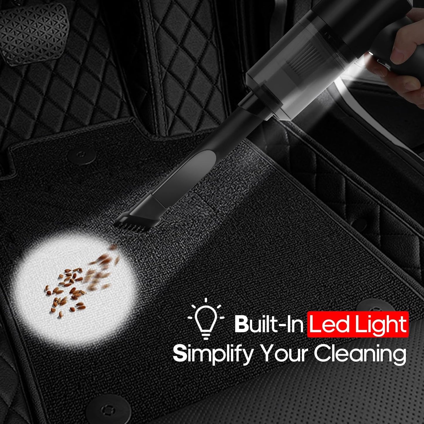 Mini Portable 2-in-1 Vacuum Cleaner