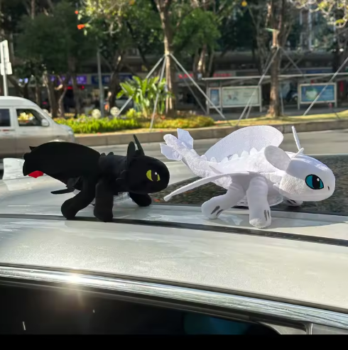 Cute Winged Dragon Plush for Car Decoration